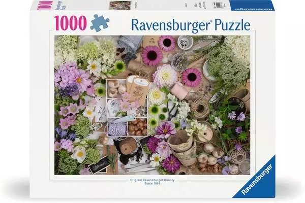 Ravensburger Rompecabezas Magníficos Amantes De Las Flores 1000 Partes 12000620