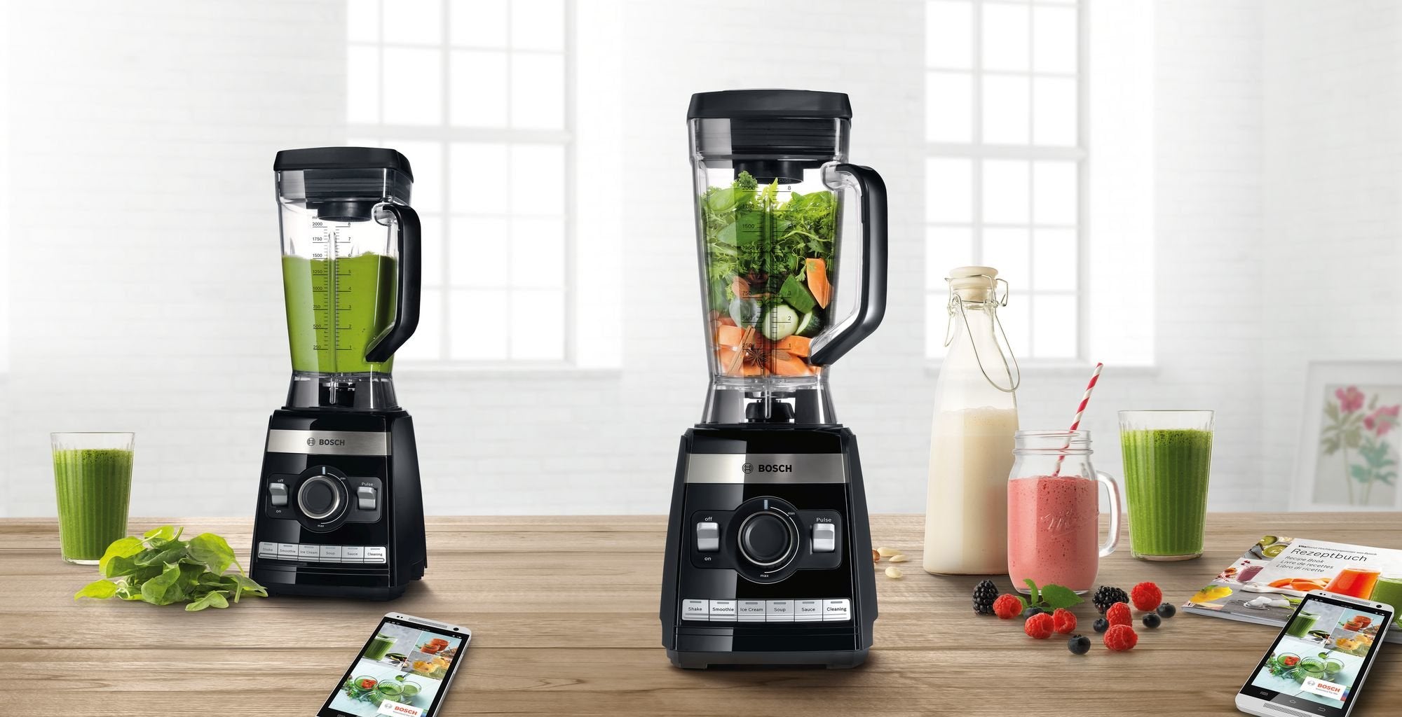 Bosch Mmbh6p6bde Mixer Standmixer Negro 1600 W