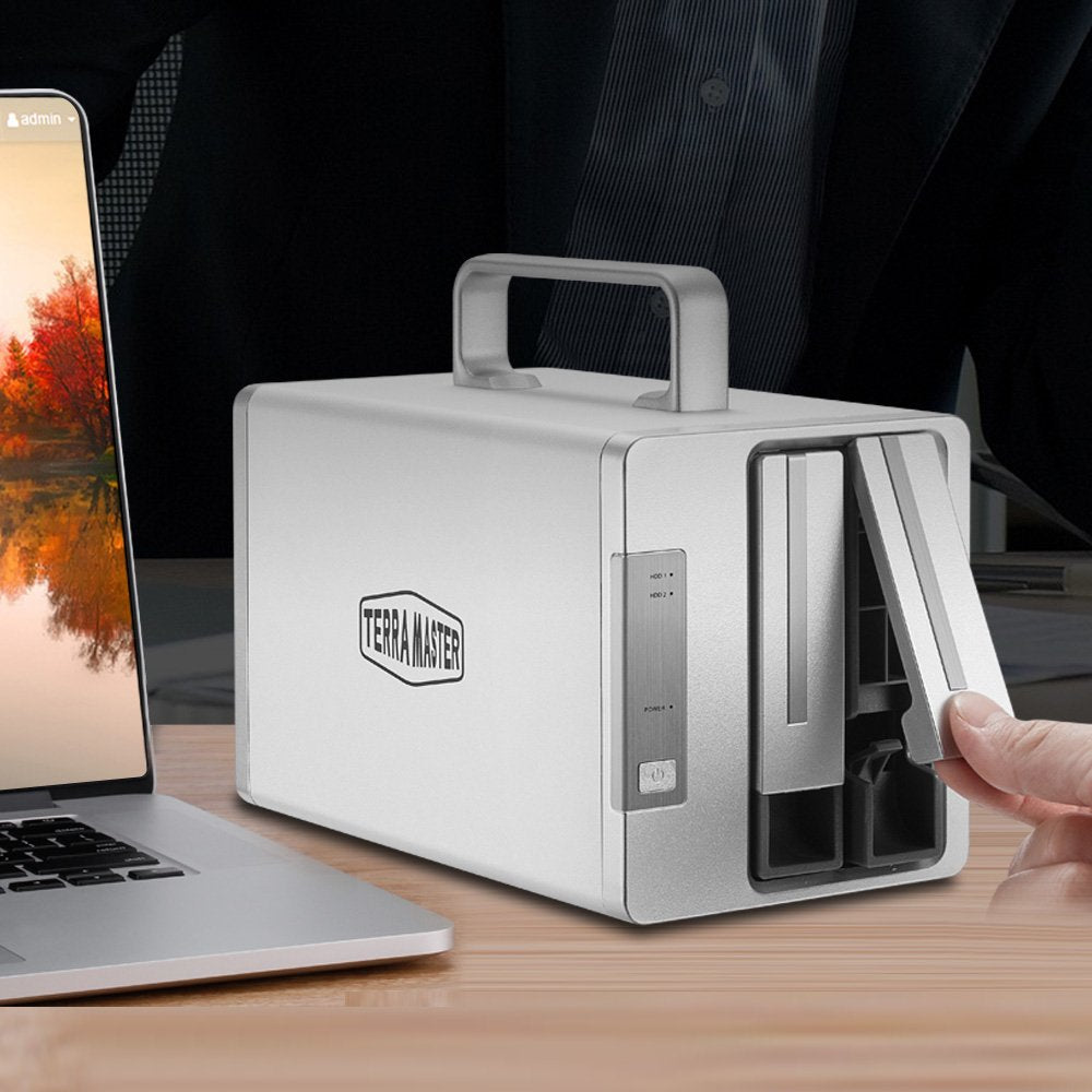 Terramamer Td2 Thunderbolt 3 2bay Caja, Diskless