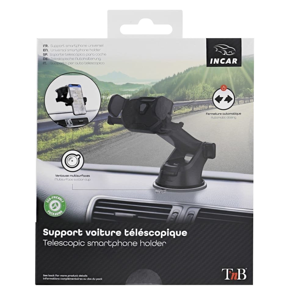 EAN 3303170099377 - T'nB UHOLDPRO soporte Soporte activo para teléfono móvil Teléfono móvil/smartphone Negro imagen 8