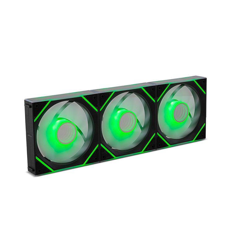 EAN 8436587976254 - NOX Hummer Pro Link Carcasa del ordenador Ventilador 12 cm Negro 3 pieza(s) imagen 2