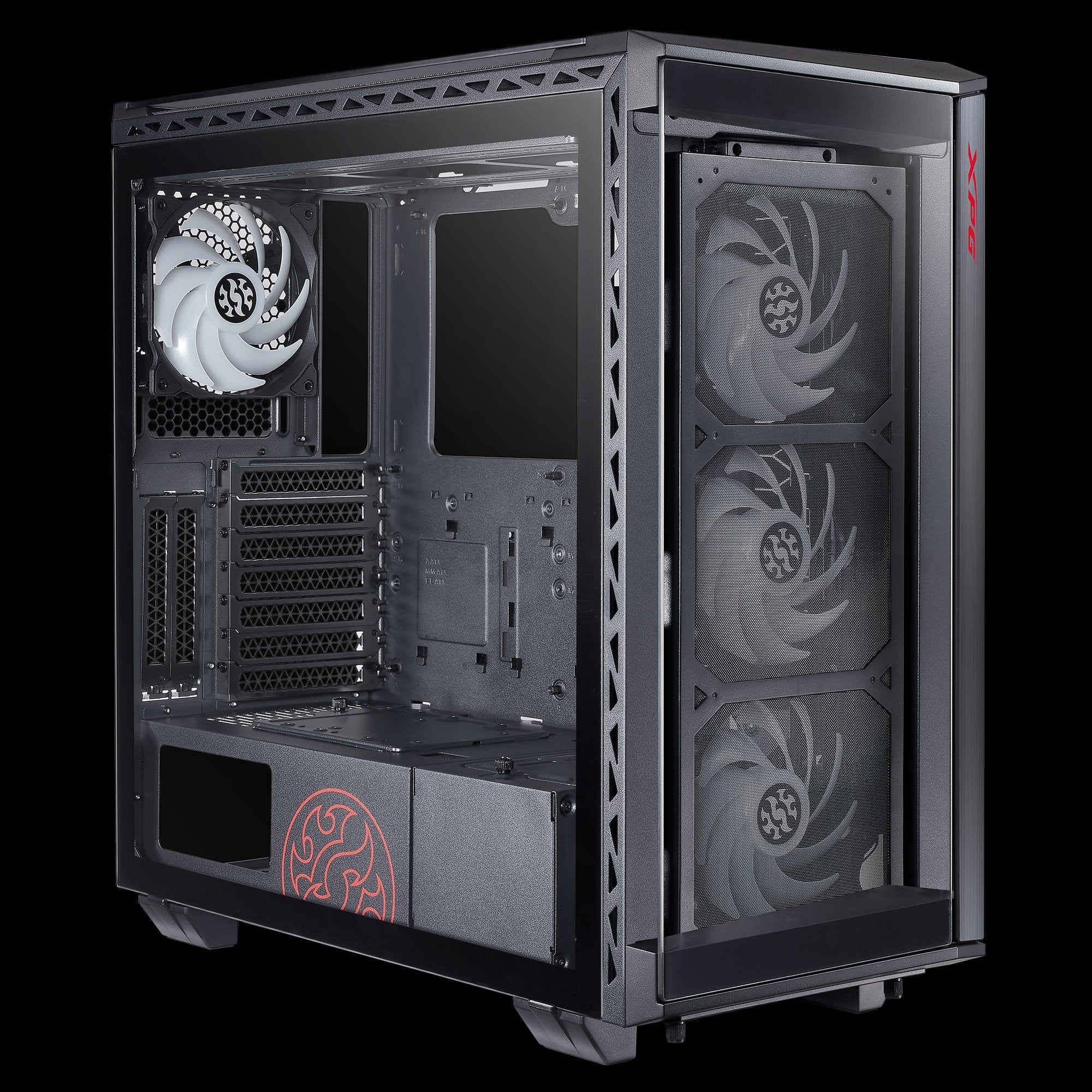 Caja Gaming Xpg Battlecruiser E-Atx 1xusb-C 2xusb Sin Fuente Negro