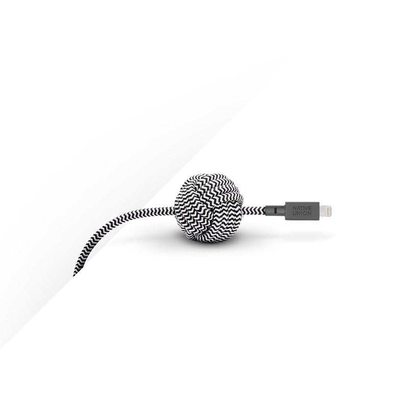 Native Union Night Cable Usb-A To Lightning 3m Zebra
