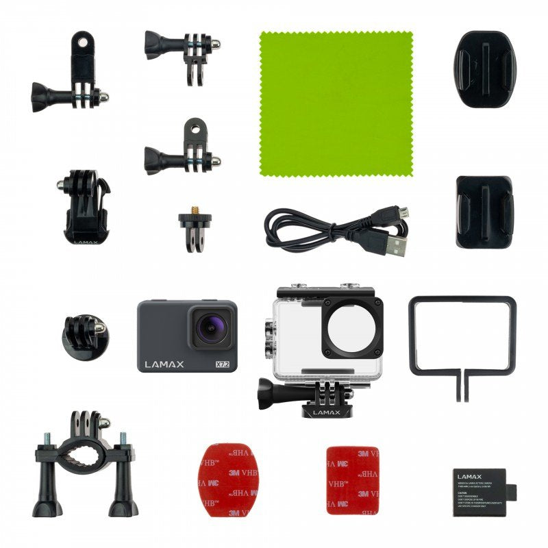 Lamax Lamaxx72 Cámara Para Deporte De Acción 16 Mp 4k Ultra Hd Wifi 65 G