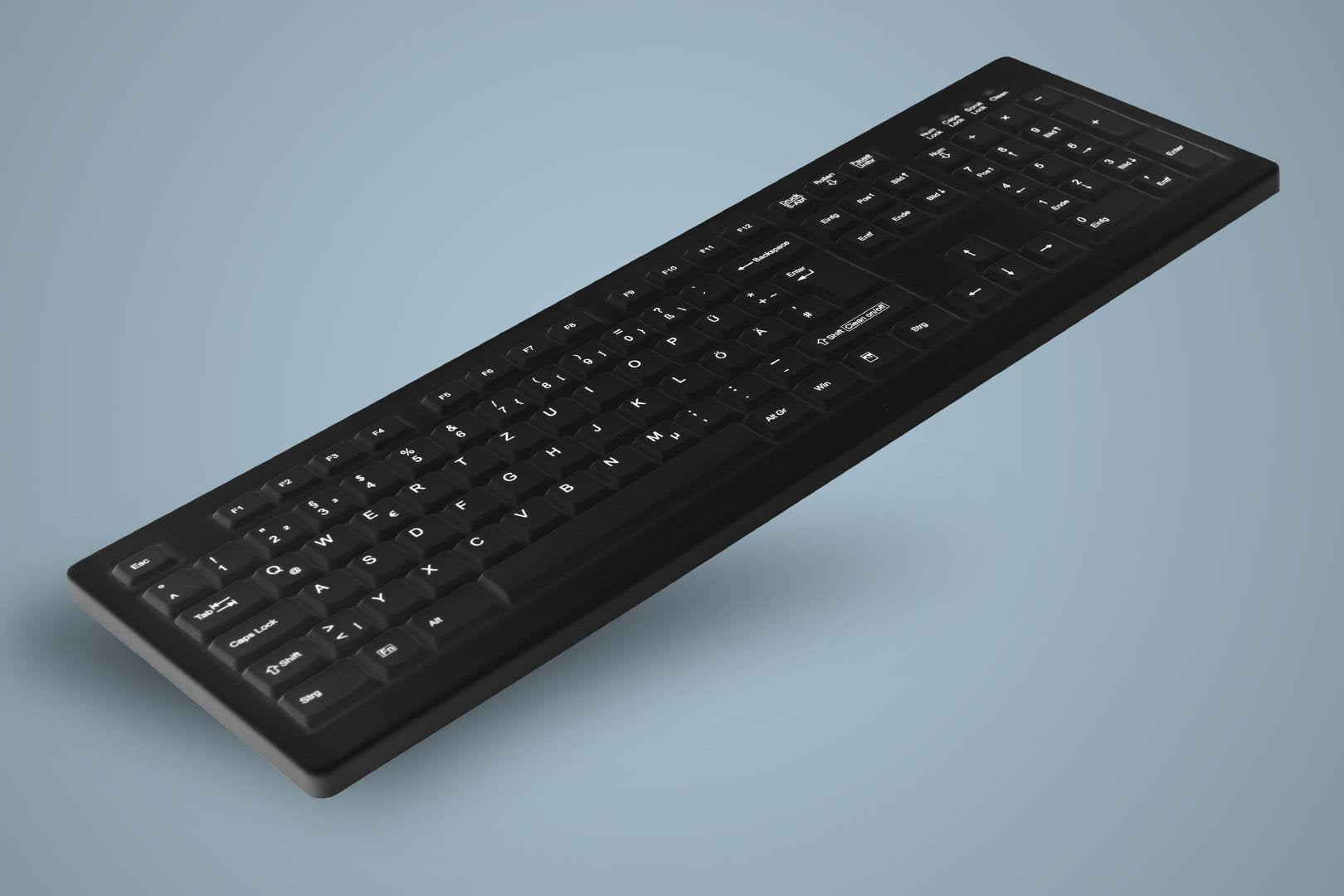 EAN 7061117149115 - Active Key AK-C8100 teclado Médico RF inalámbrico QWERTZ Alemán Negro imagen 4