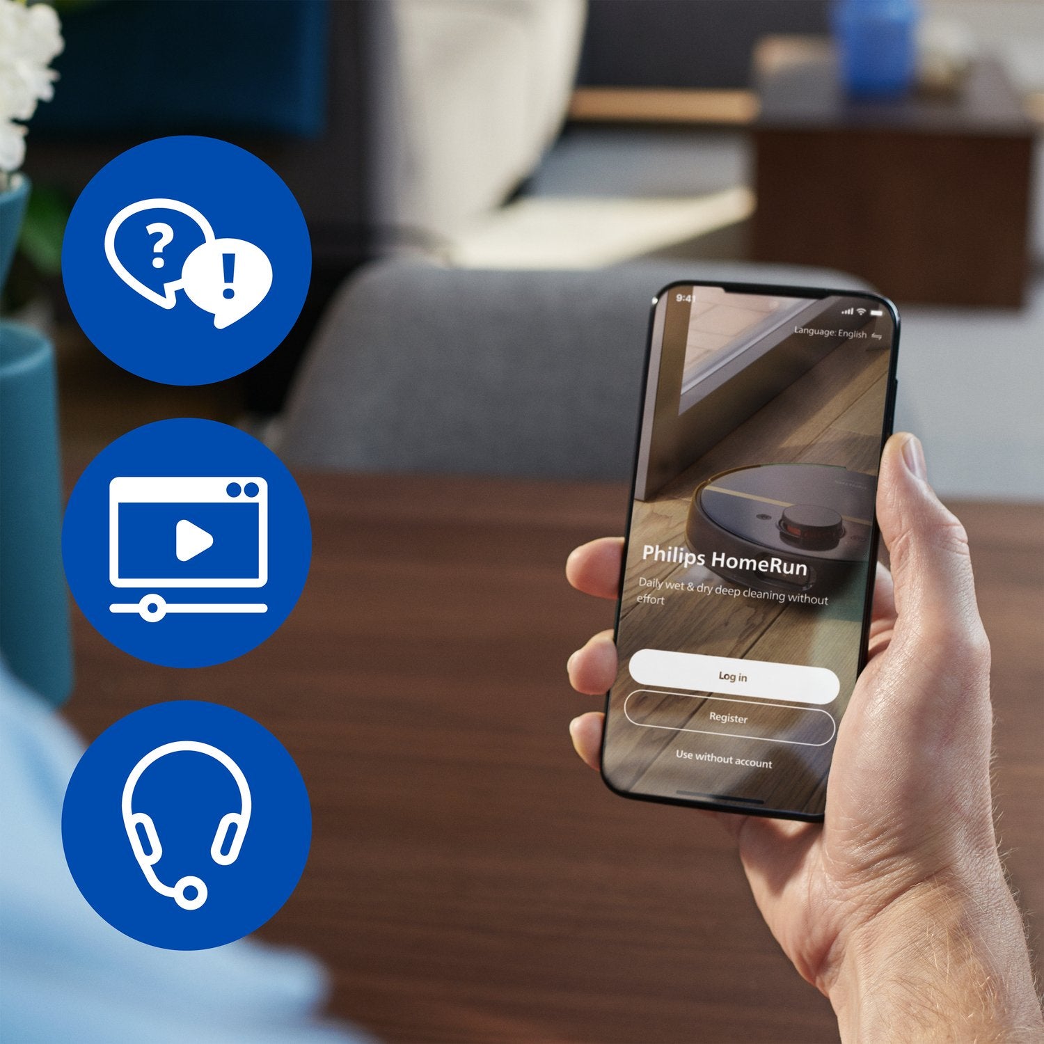 EAN 8720389055645 - Philips XU5000/10 aspiradora robotizada 0,26 L imagen 3