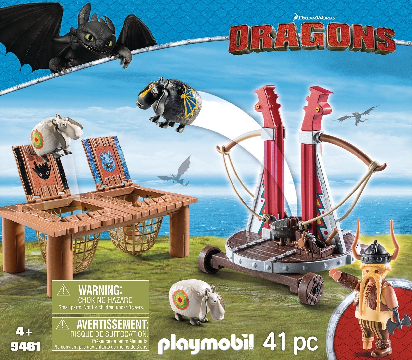 Playmovil Como Entrenar A Tu Dragon Bocon Con Lanzadera De Ovejas