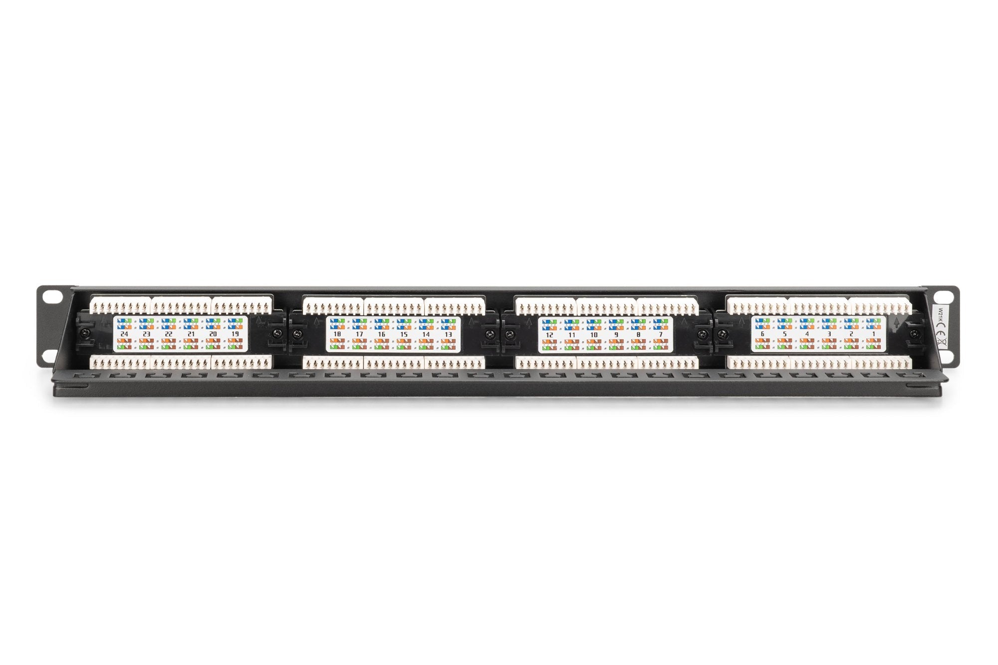 Digitus Patchpanel 1u 24-Port Lsa Cat6 8p8c Ungeschirmt