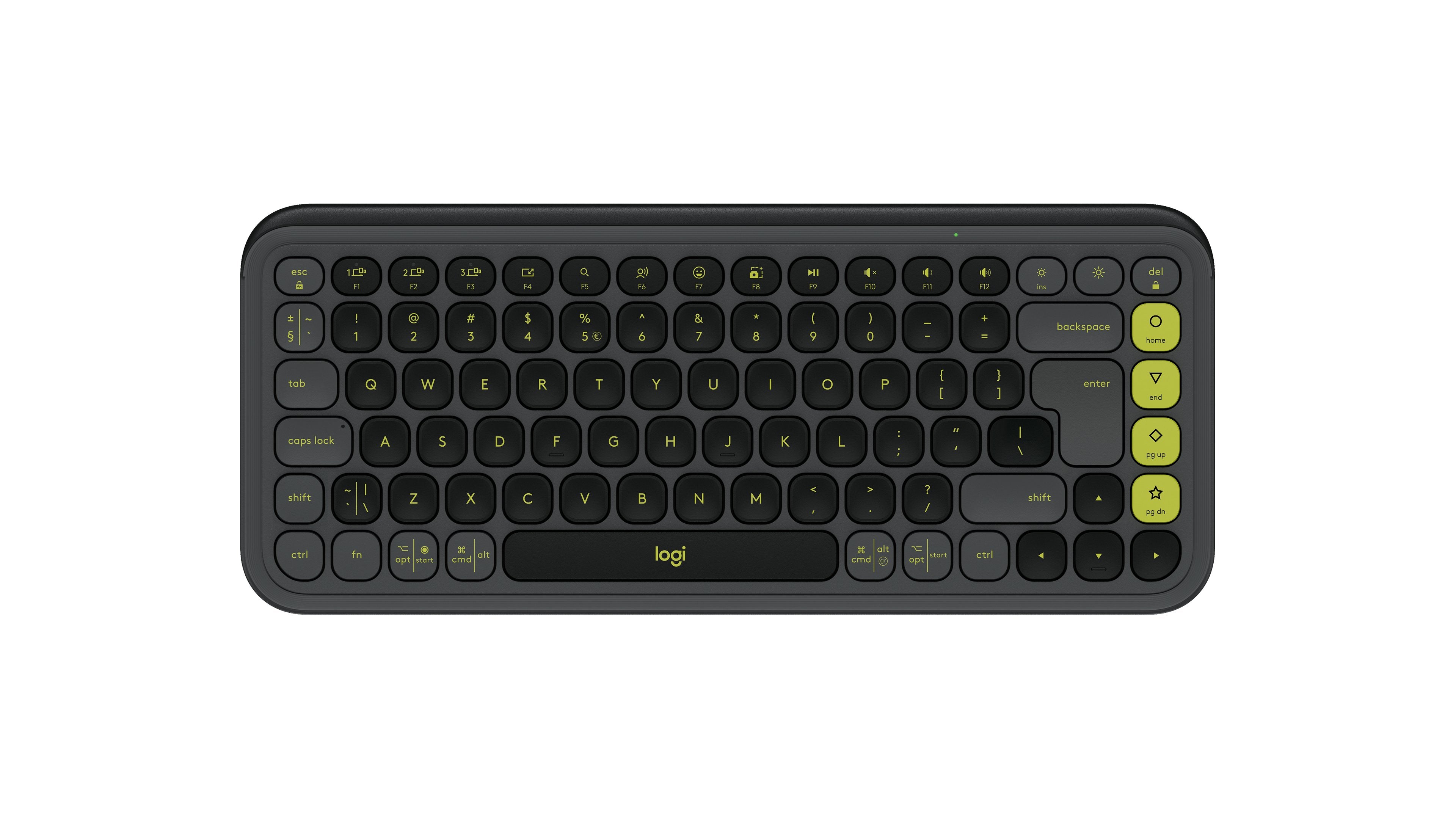 EAN 5099206127357 - Logitech 920-013071 teclado Universal Bluetooth QWERTY Internacional de EE.UU. Grafito imagen 1