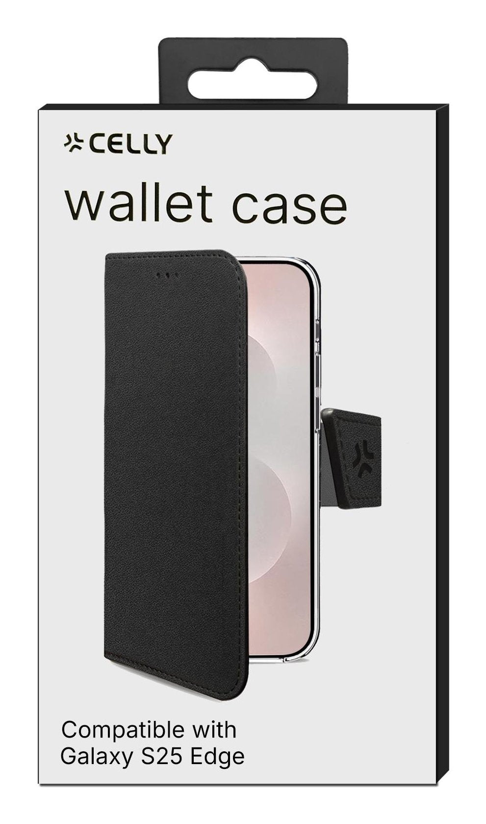 EAN 8021735223559 - Celly WALLY funda para teléfono móvil 17 cm (6.7") Funda cartera Negro imagen 5