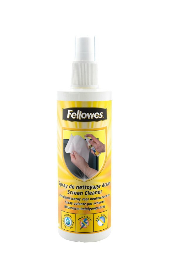 Spray Limpiador De Pantallas Fellowes 99718 Capacidad 250ml