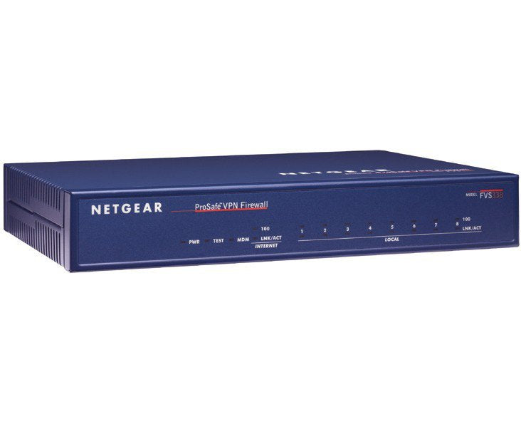 Netgear Fvs338 Prosafe Vpn & Firewall Router Con Stión Snmp,