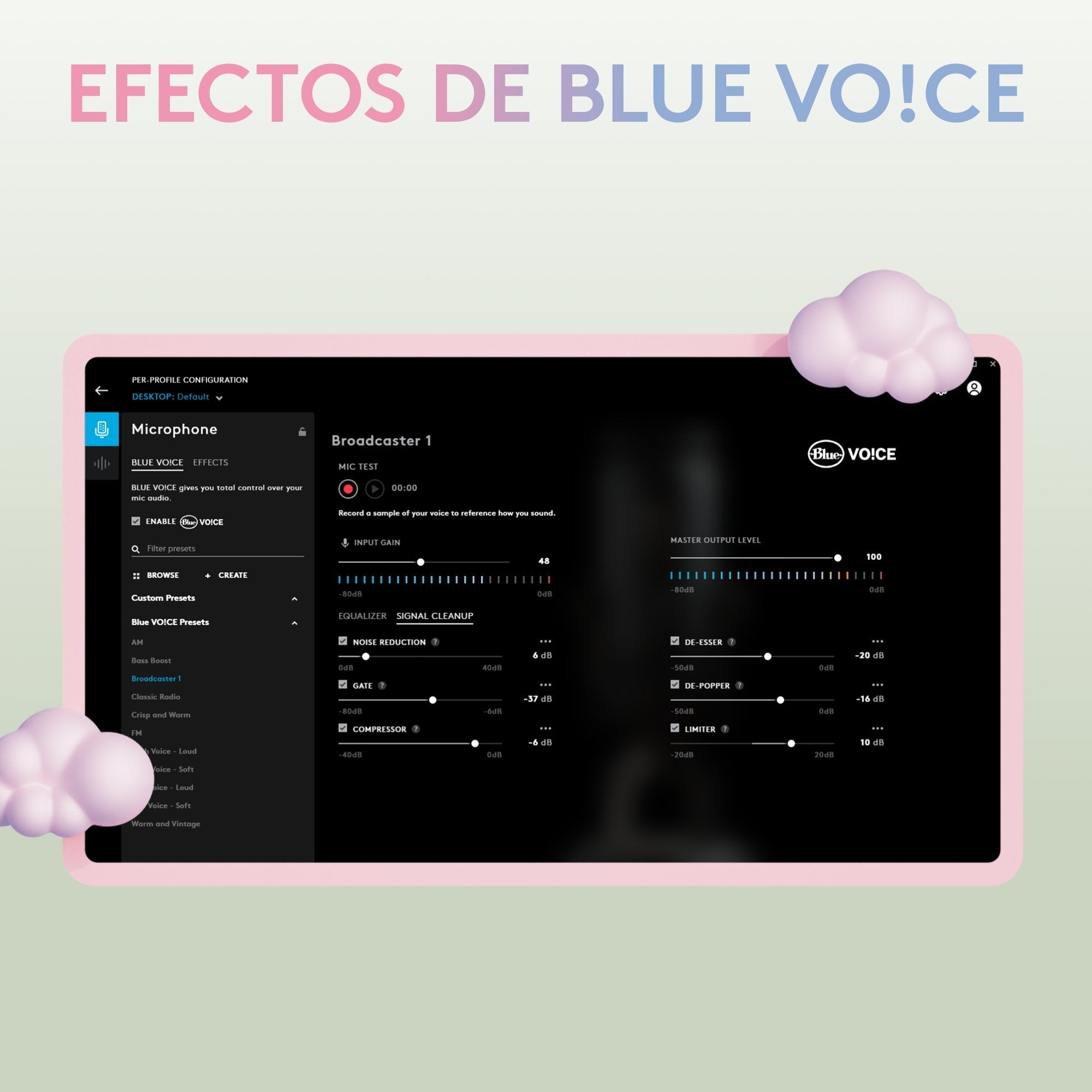 Blue Microphones Yeti Aurora Collection Blanco Micrófono De Superficie Para Mesa