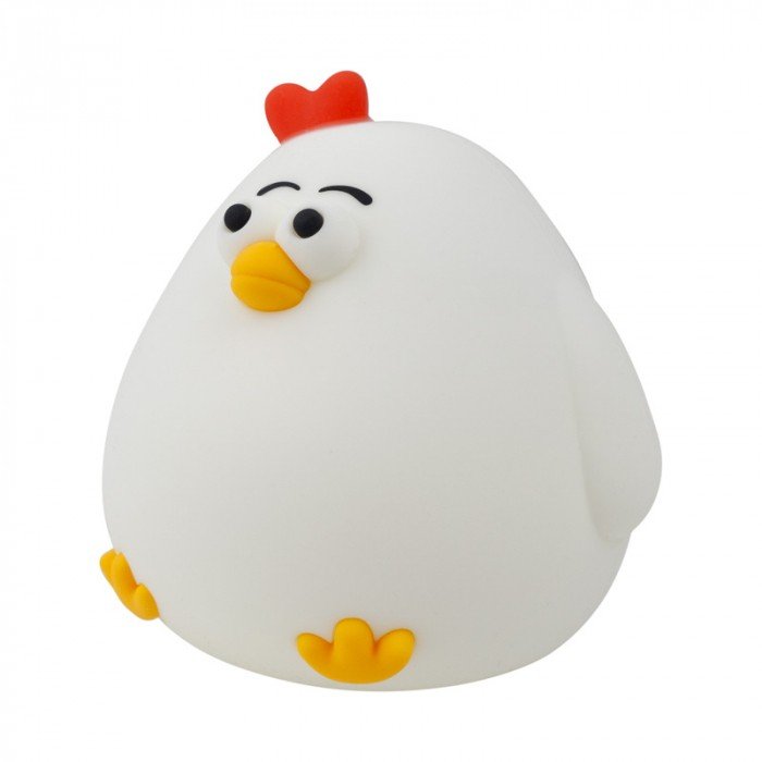 Lámpara Nocturna Led Recargable Modelo Gallina