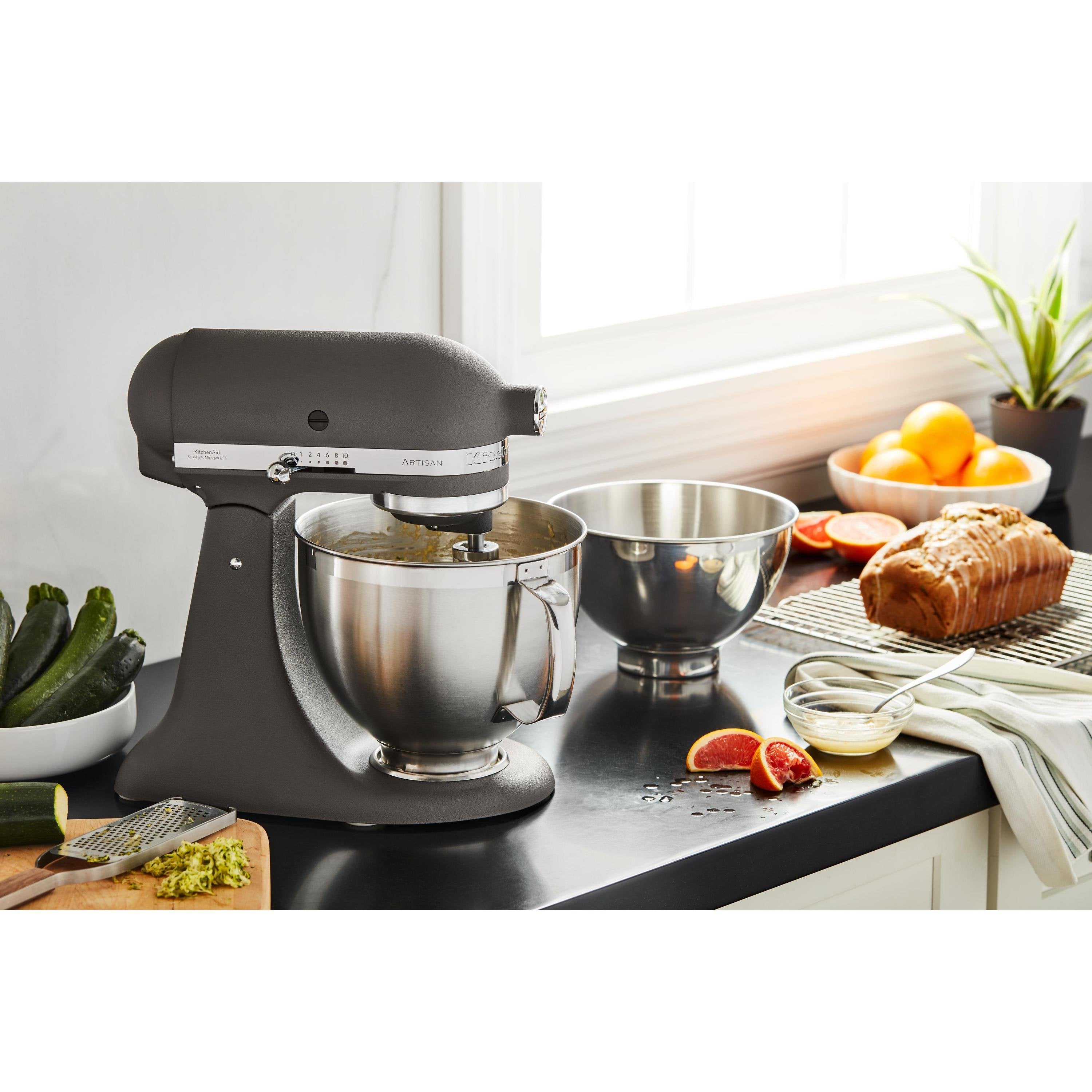 Kitchenaid Artisan 5ksm185ps Batidora De Varillas 300 W Gris