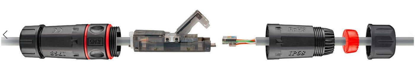 Microconnect Kon525 Conector Rj-45 Negro