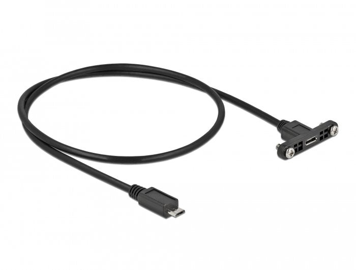 Delock Cable Usb 2.0 Micro-B Hembra Usb 2.0 Micro-B Macho 0.5 M