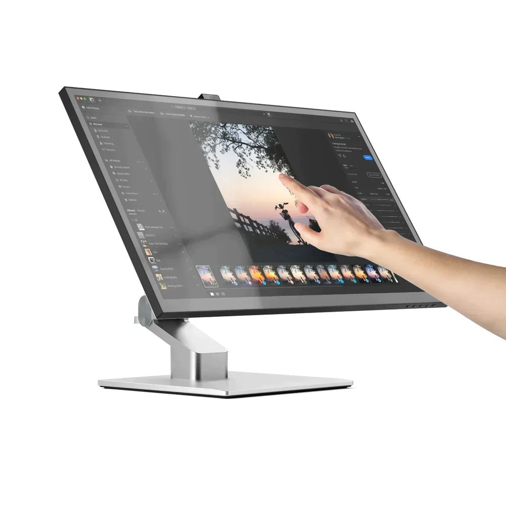 Monitor  Alogic Tft 27" Clarity Touch 4k, Webcam, 65w Pd, Fold-Stand