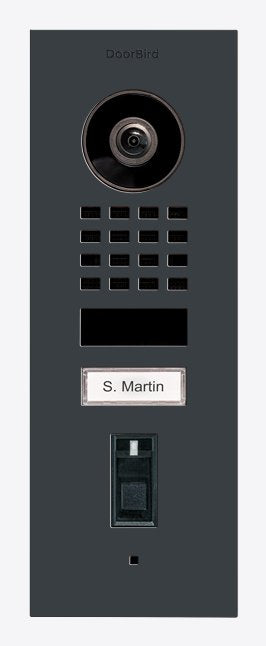 Doorbird Ip Video Trst. D1101fv Fingerpr.50 Unterputz Ral7016