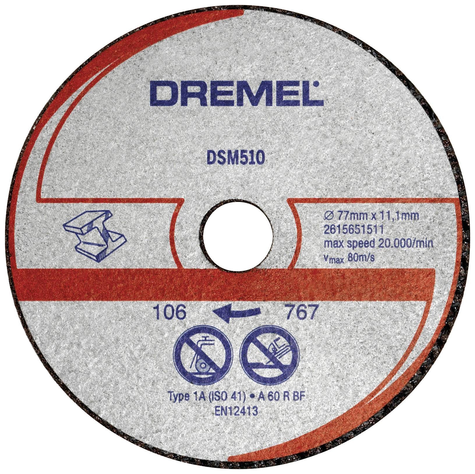 Dremel Dsm510 Metall- Trennscheibe Ve3