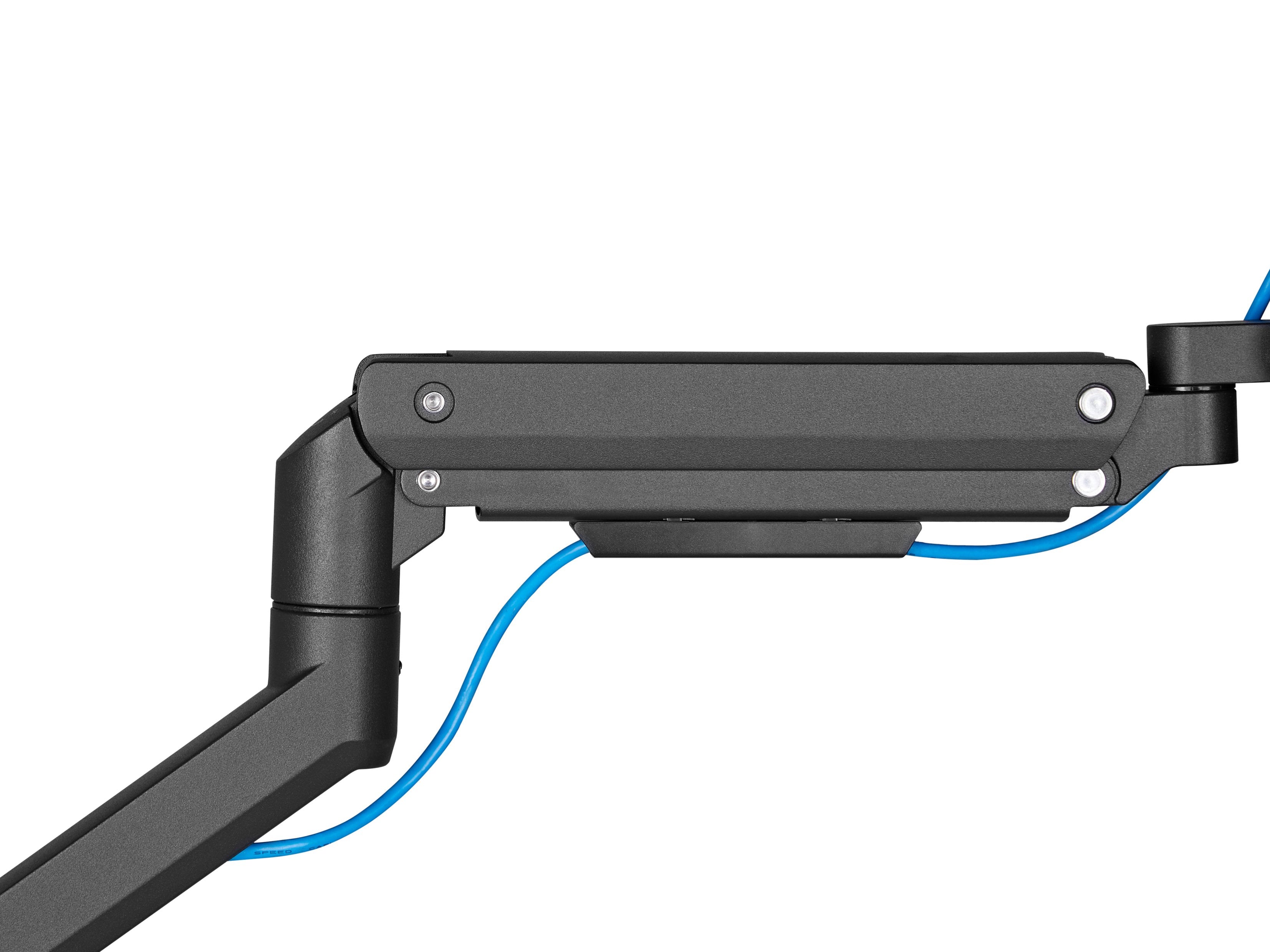 Soporte De Mesa Equip 650180 Para 1 Monitor De 17-49 Negro Max. 20kg Por Pantalla Max.Vesa 100x100  Resorte De Gas