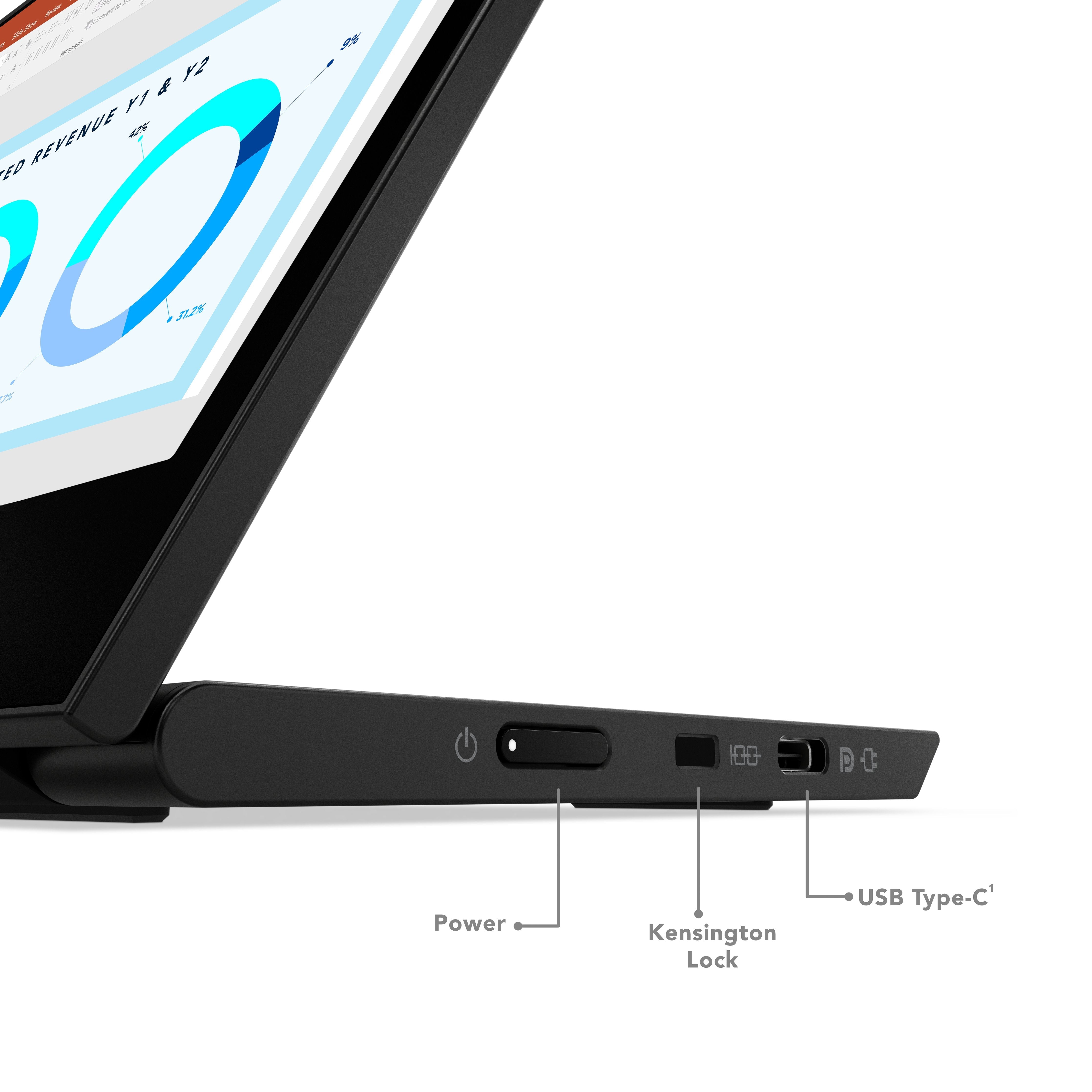 EAN 0196380023057 - Lenovo ThinkVision M14d LED display 35,6 cm (14") 2240 x 1400 Pixeles 2.2K Negro imagen 9
