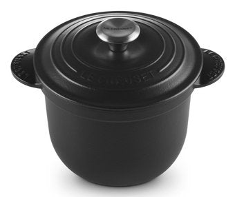 Le Creuset 41110180000460 Cocotte Every Gusseisen 18 Cm Negro