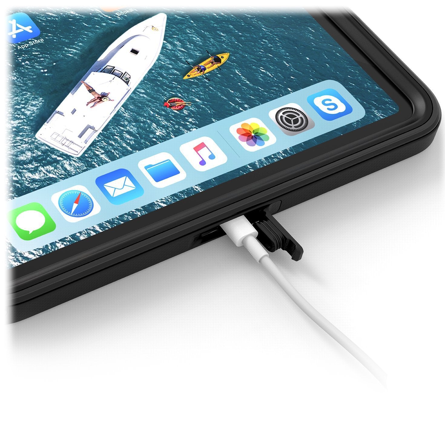 Catalyst Ipad Pro 12,9  2018 Wasserdichtes Case Stealth Black