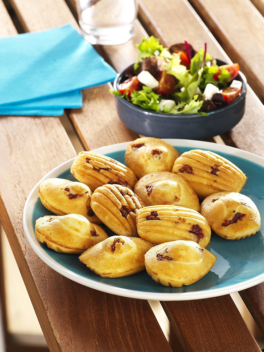 Tefal Xa801512 Platos Madeleine, Negro