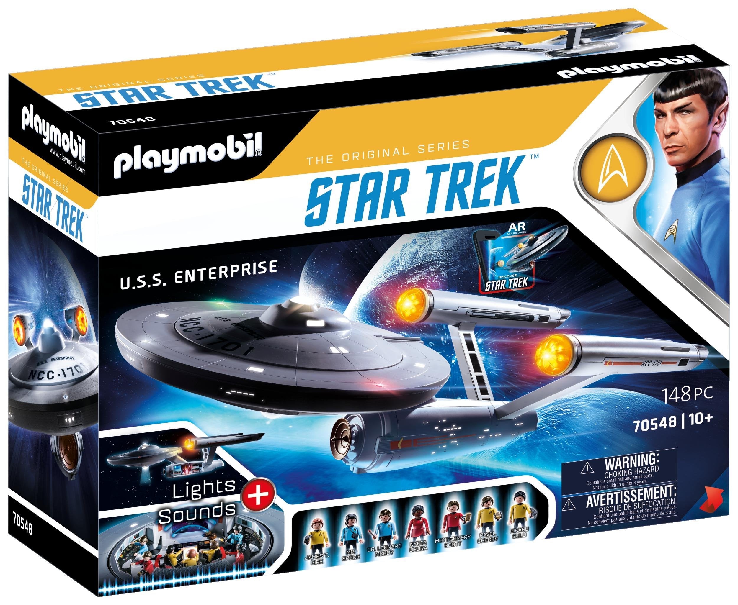 Playmobil Star Trek 70548 U.S.S. Enterprise Ncc-1701