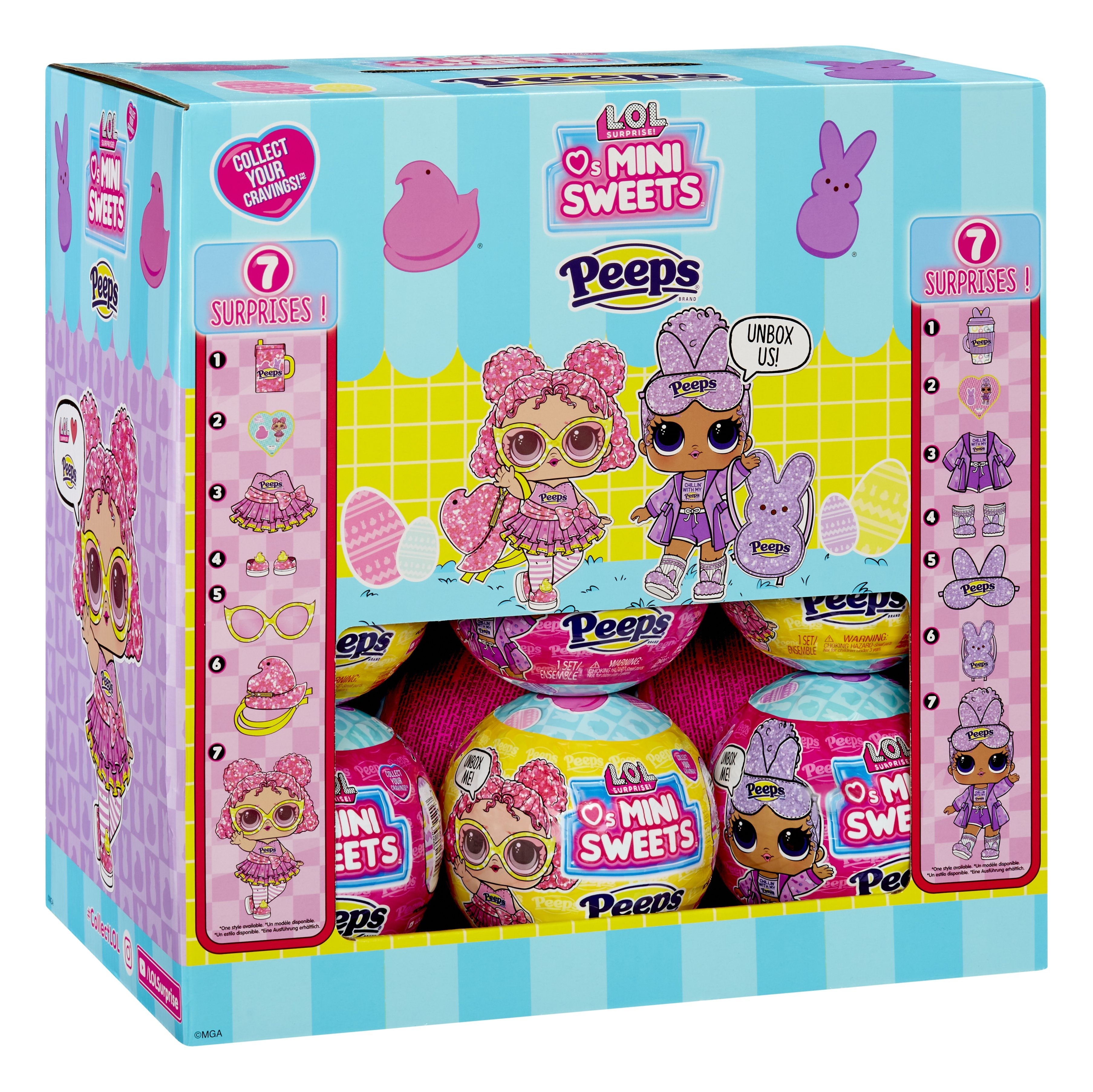EAN 0035051532224 - L.O.L. Surprise! Loves PEEPS Tots- Fluff Chick imagen 10