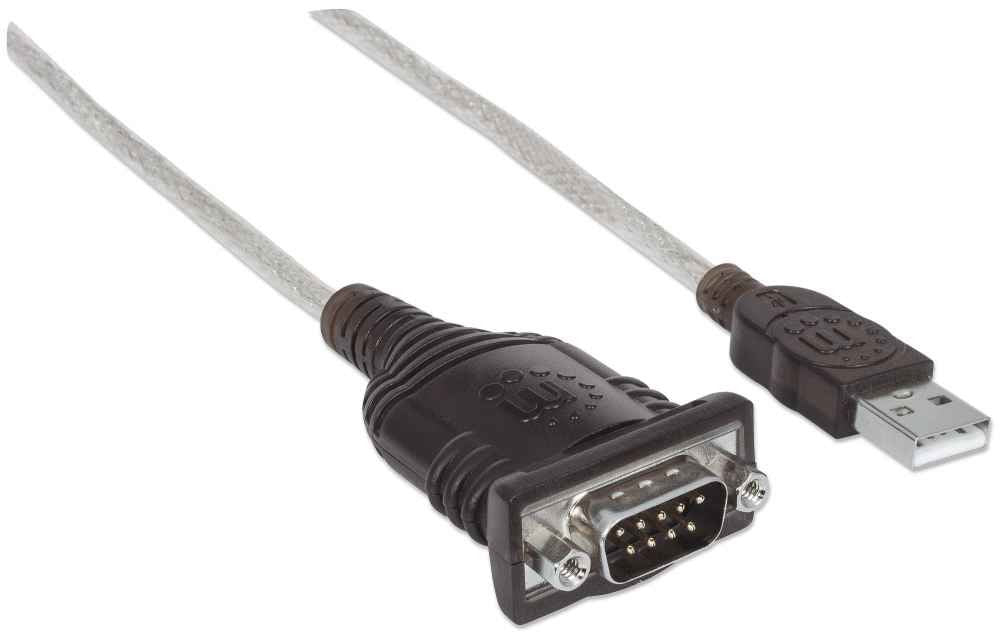 Manhattan Usb Adaptador A -> Serie Rs-232 M Modul 1,80m