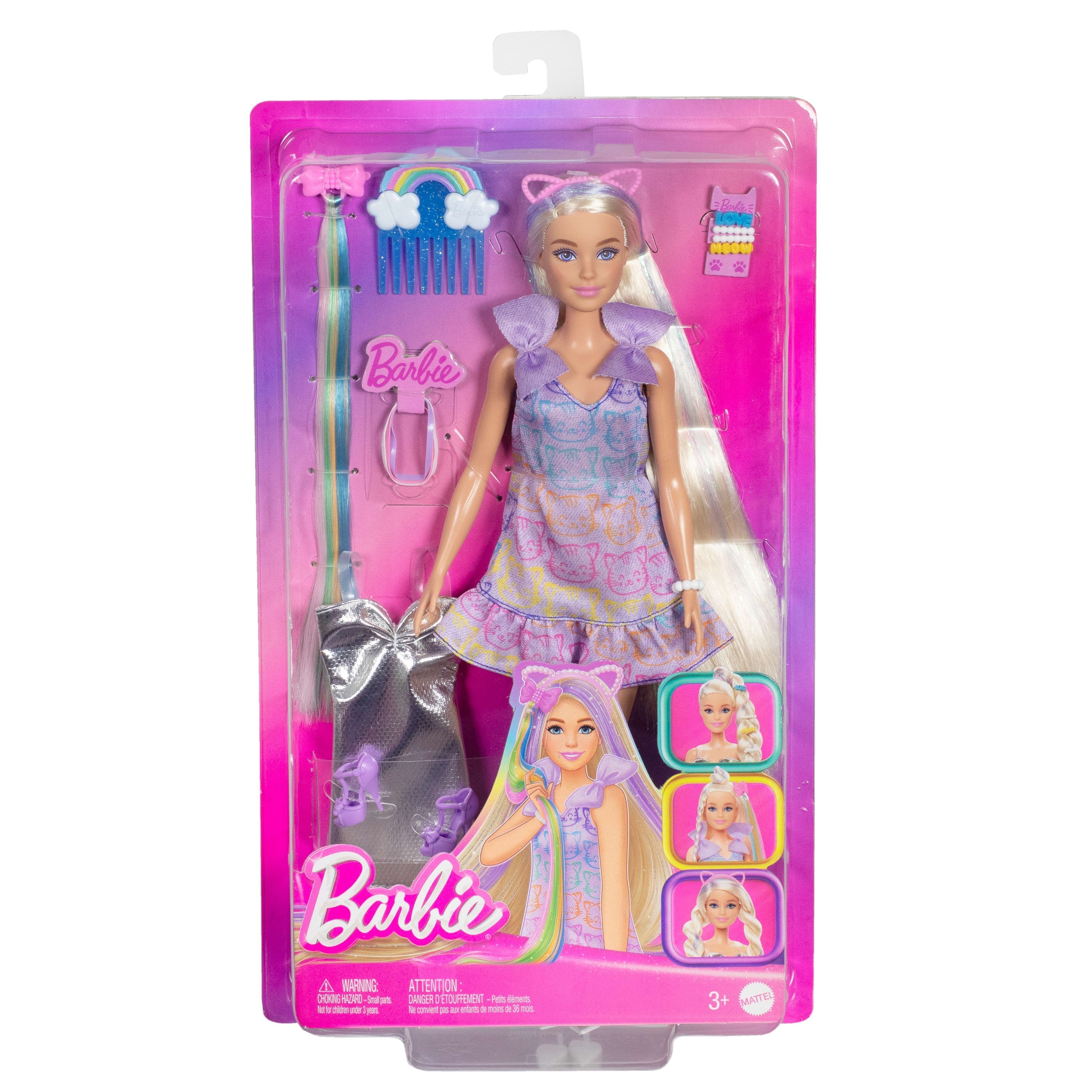 Lalka Barbie Zabawa Wlosami