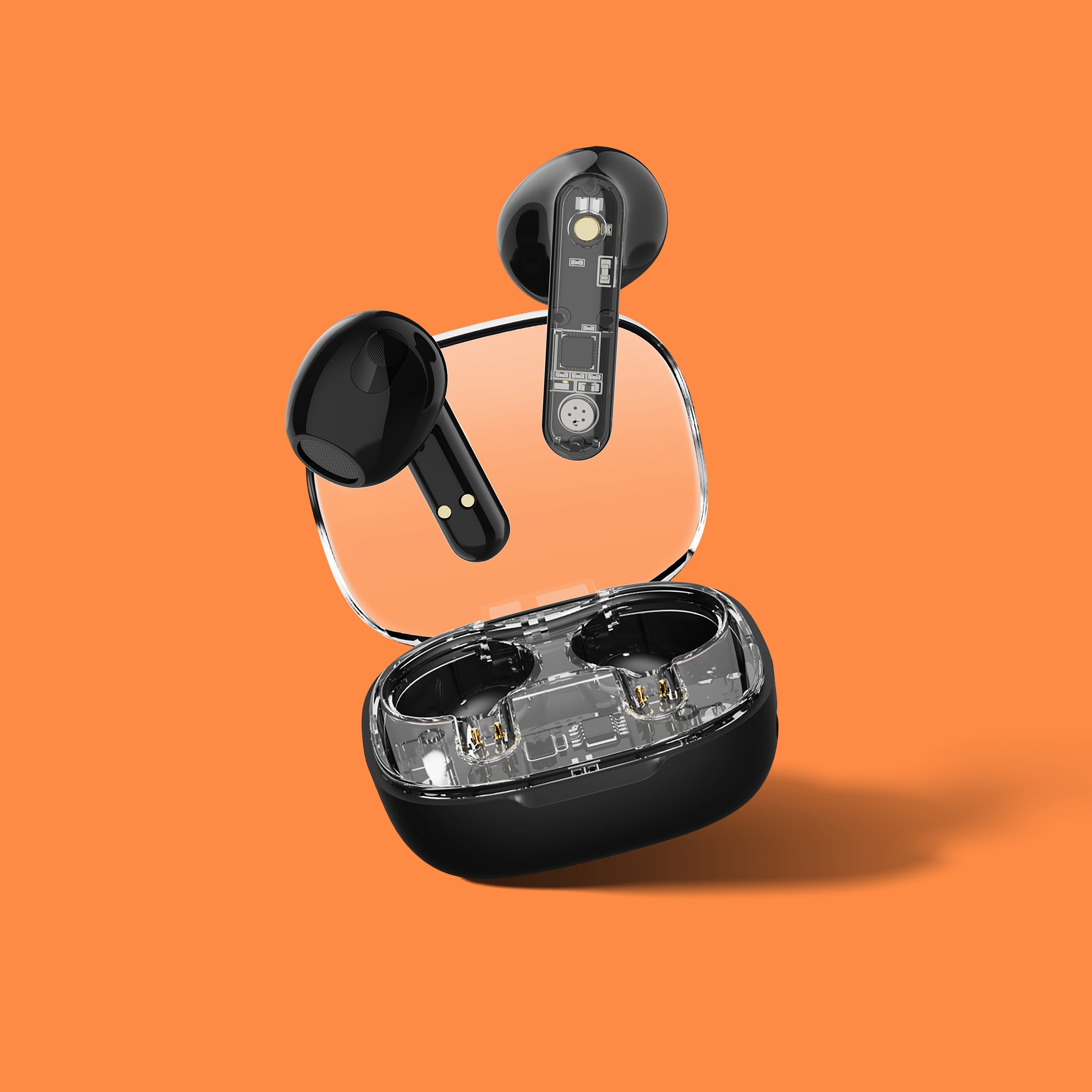 Streetz Bt Tws In-Ear KopfhRer Transparent Schwarz