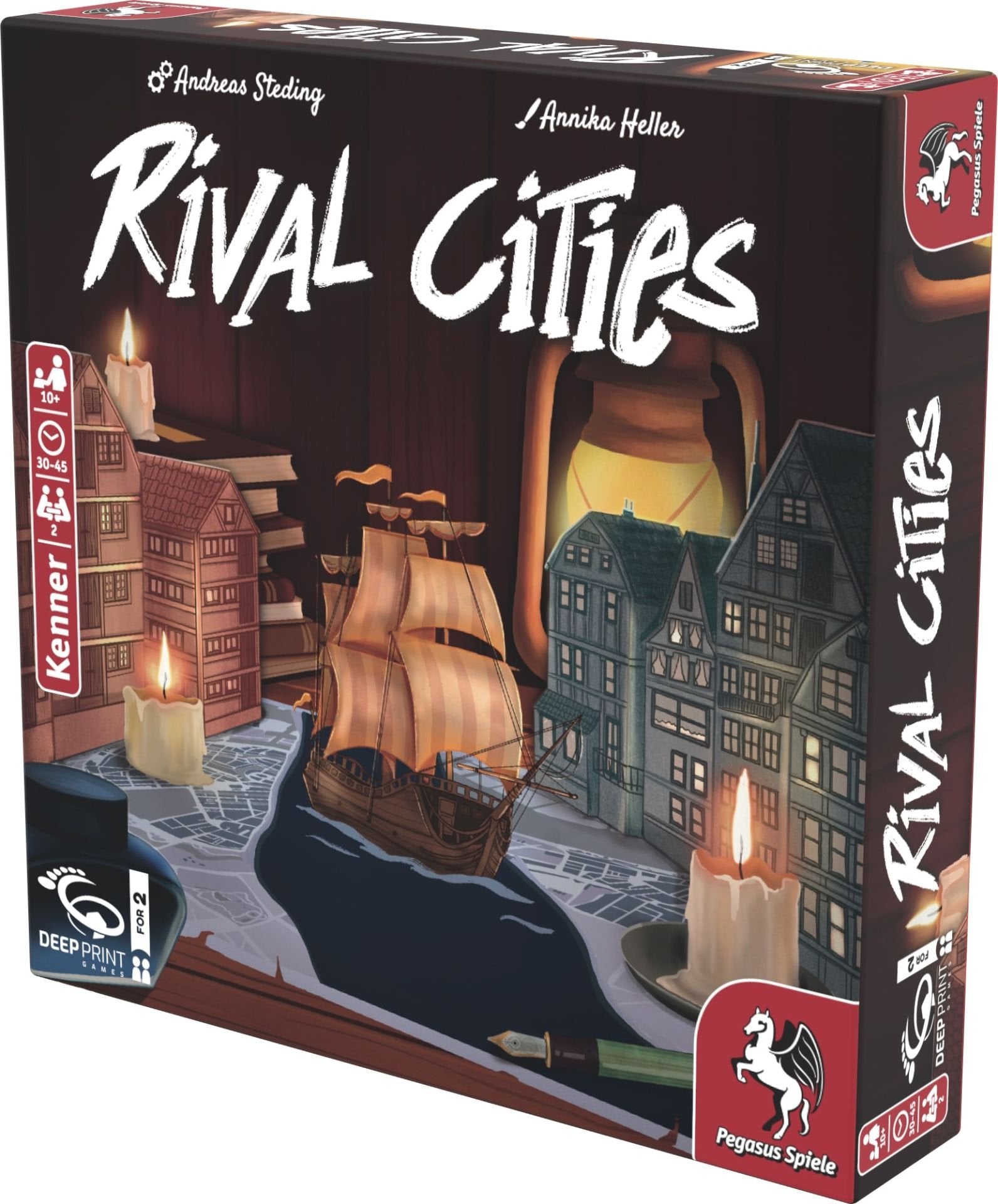 Pegasus Deep Pint Games Rival Cities 57823g