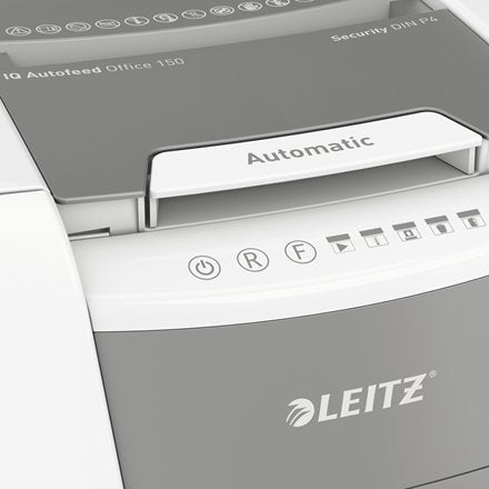 EAN 4002432124107 - Leitz 80130000 triturador de papel Corte cruzado 22 cm Gris, Blanco imagen 4