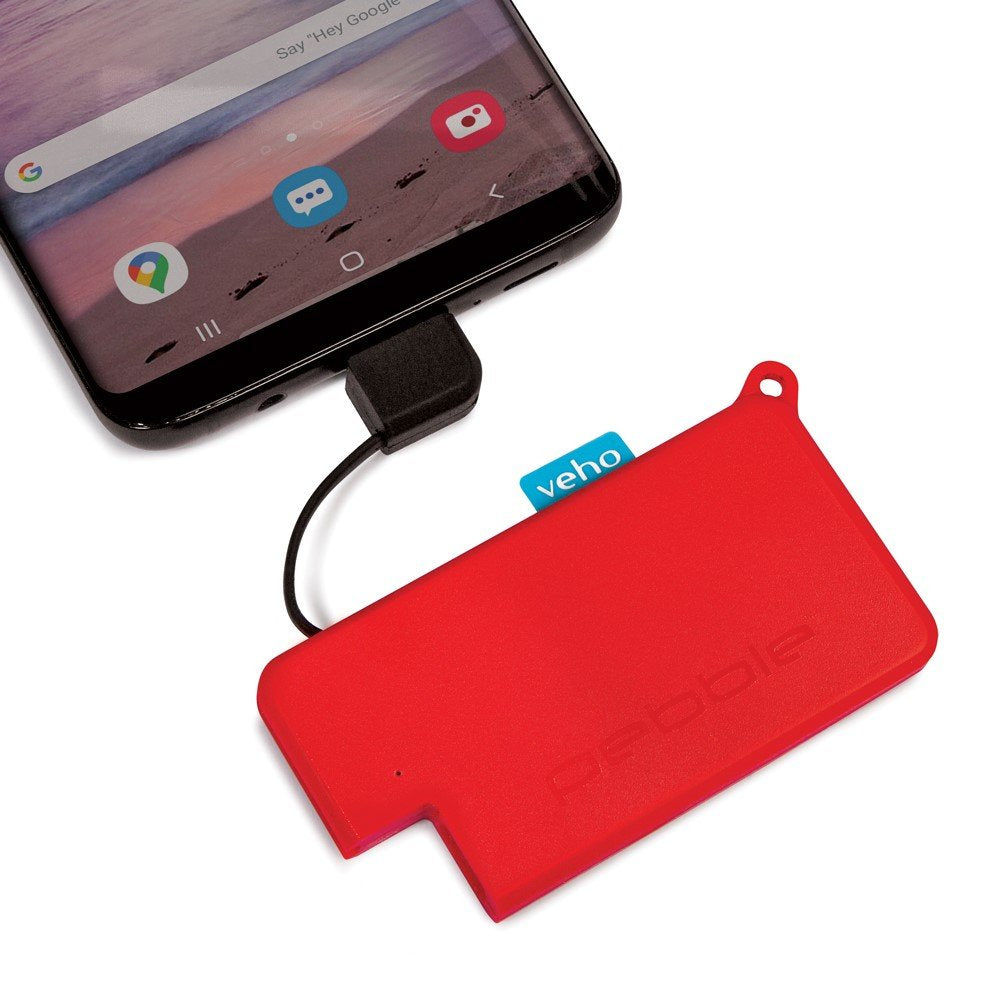 EAN 0811805030945 - Veho Pokket Polímero de litio 1000 mAh Rojo imagen 5