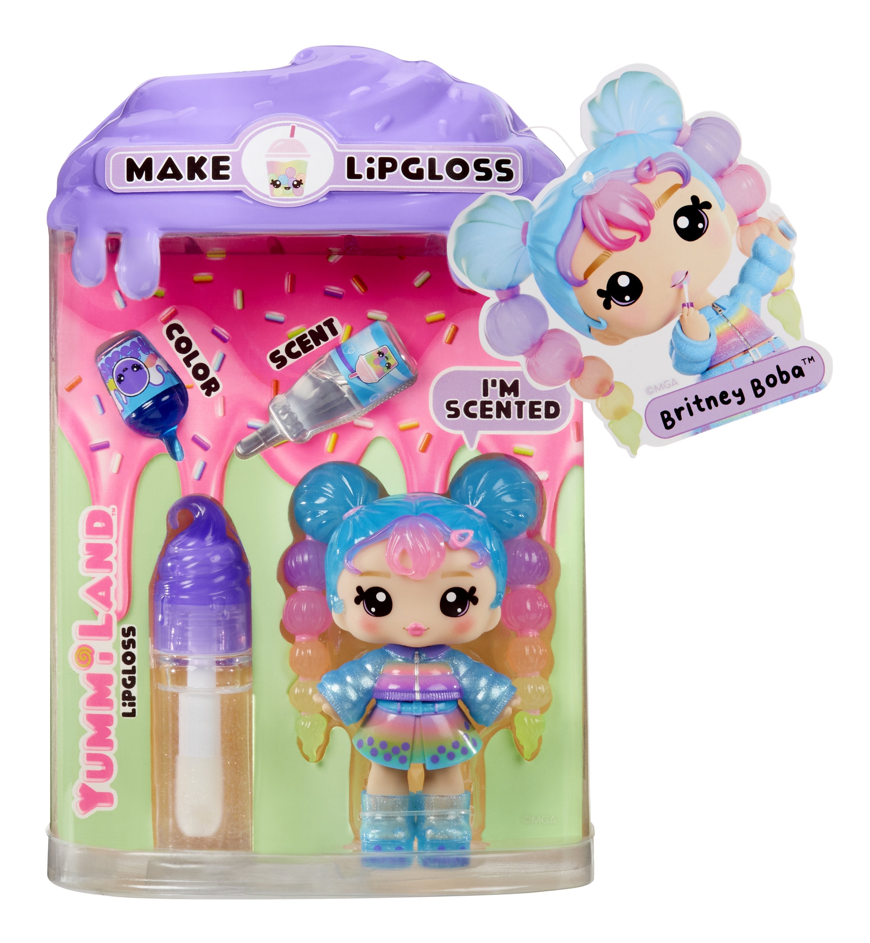 EAN 35051525455 - MGA Entertainment Yummiland Lip Gloss Doll Series 2- Boba (Britney Boba) imagen 6