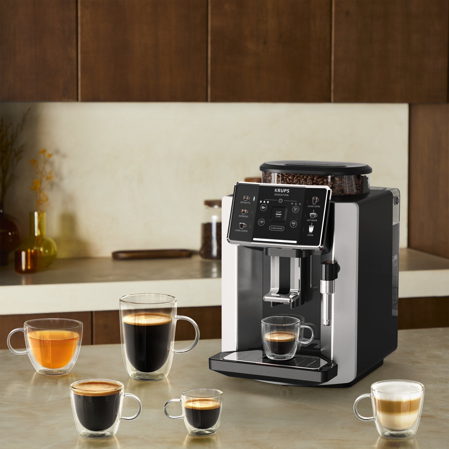 Cafetera Krups Sensation Ea910e Totalmente Automática Espresso 1,7 L