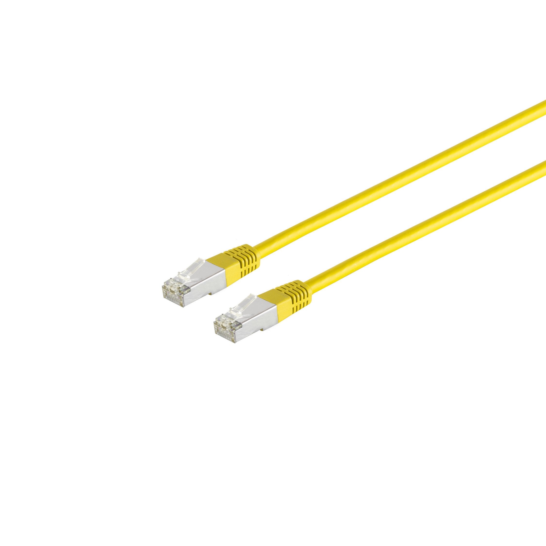 EAN 4017538030917 - S/CONN maximum connectivity 75713-HY cable de red Amarillo 3 m Cat6 S/FTP (S-STP) imagen 1
