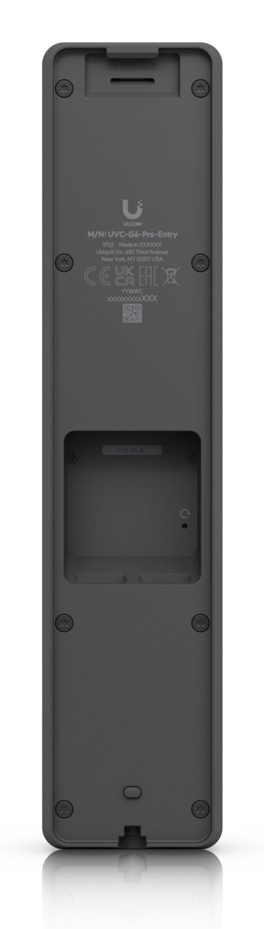 Ubiquiti G6 Pro Entry Lector Inteligente De Control De Acceso Negro