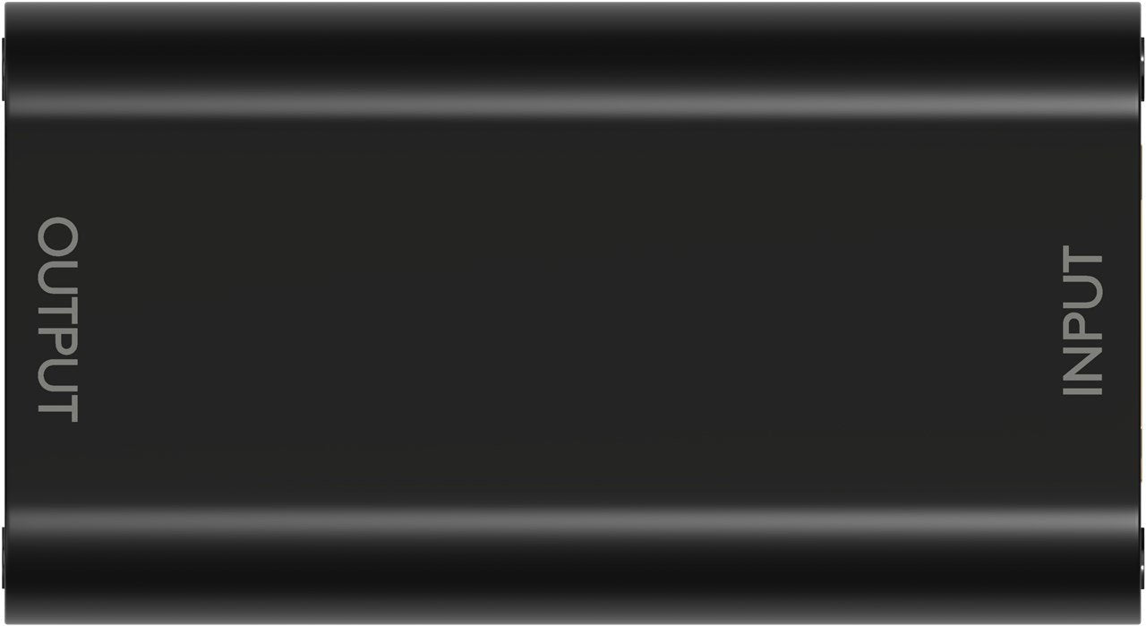 Amplificador De Señal Hdmi 4k A 30 Hz De Goobay, Extensión Hdmi Negra 58491