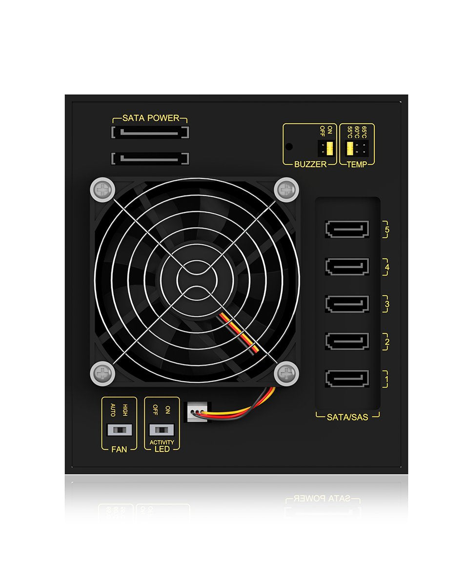 Hd Enclosure Icy Box Backplane, 5x Sata 3,5"