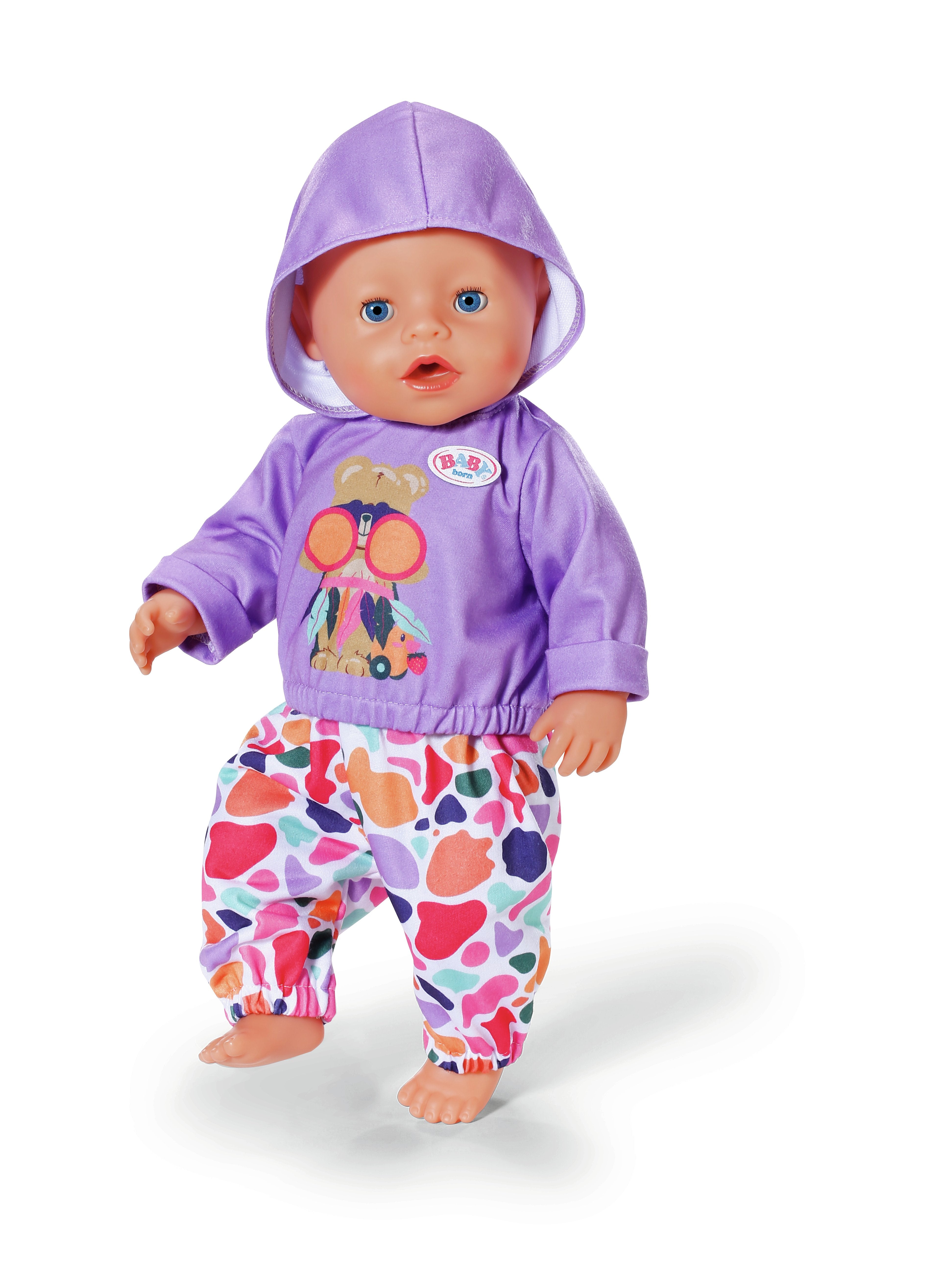 Zapf Creation Baby Born® Conjunto Con Capucha 43cm, Accesorios Para Muñecas   837306