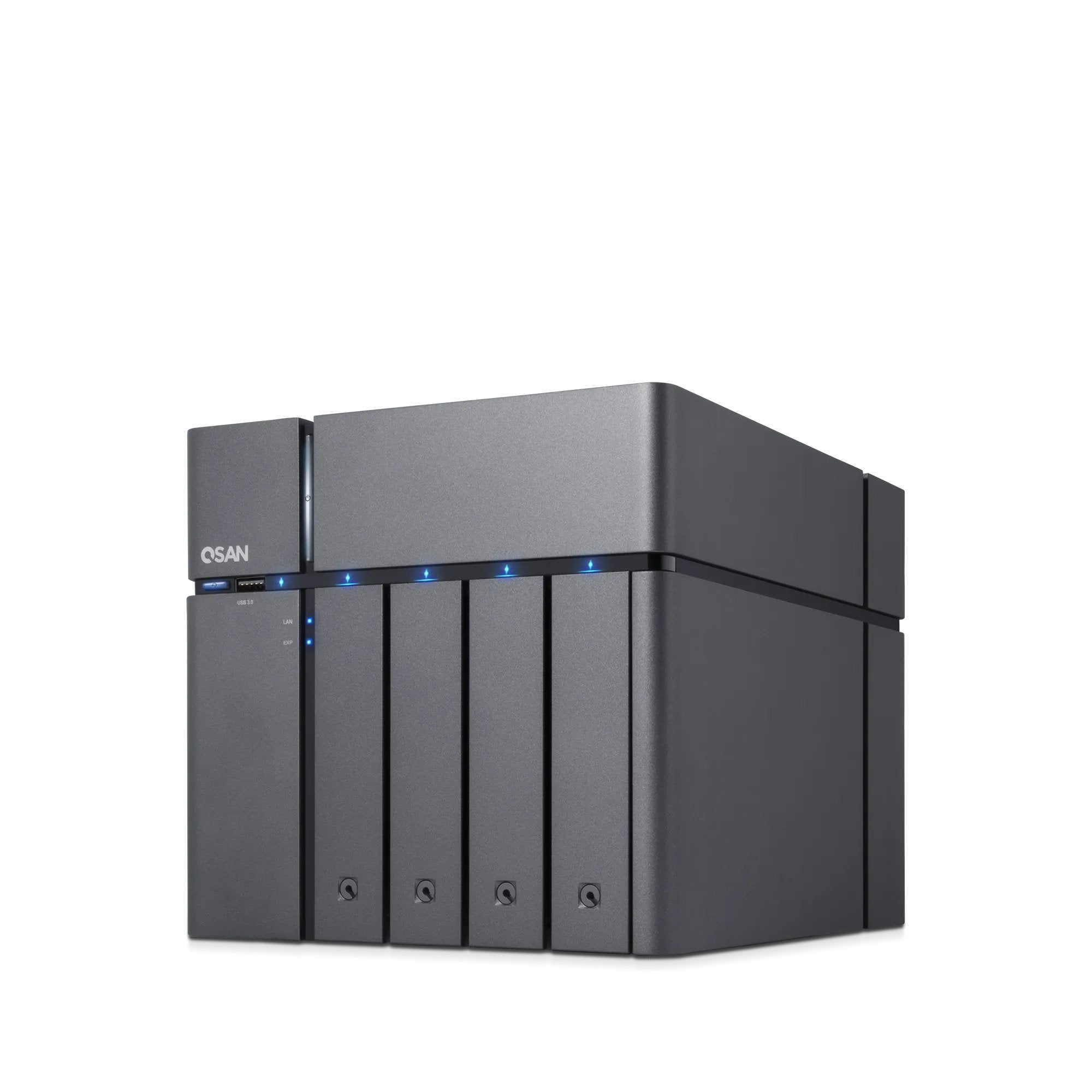Qsan Cabina Xcubenas Xn5004t Tower 4 +1 Bay Intel Celeron 2.9 Ghz Dual-Core 8gb 5 Slots 2 Años