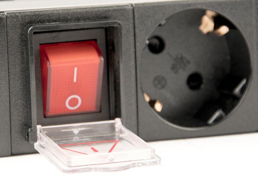 Gembird Regleta Para Rack 8 Schuko Sockets 1u 16a 3 M Cable