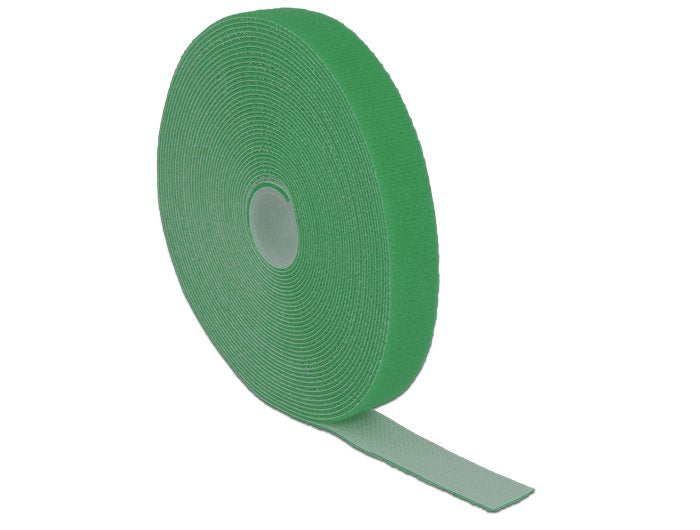 Delock Klettband Auf Rolle L 10 M X B 20 Mm Grün
