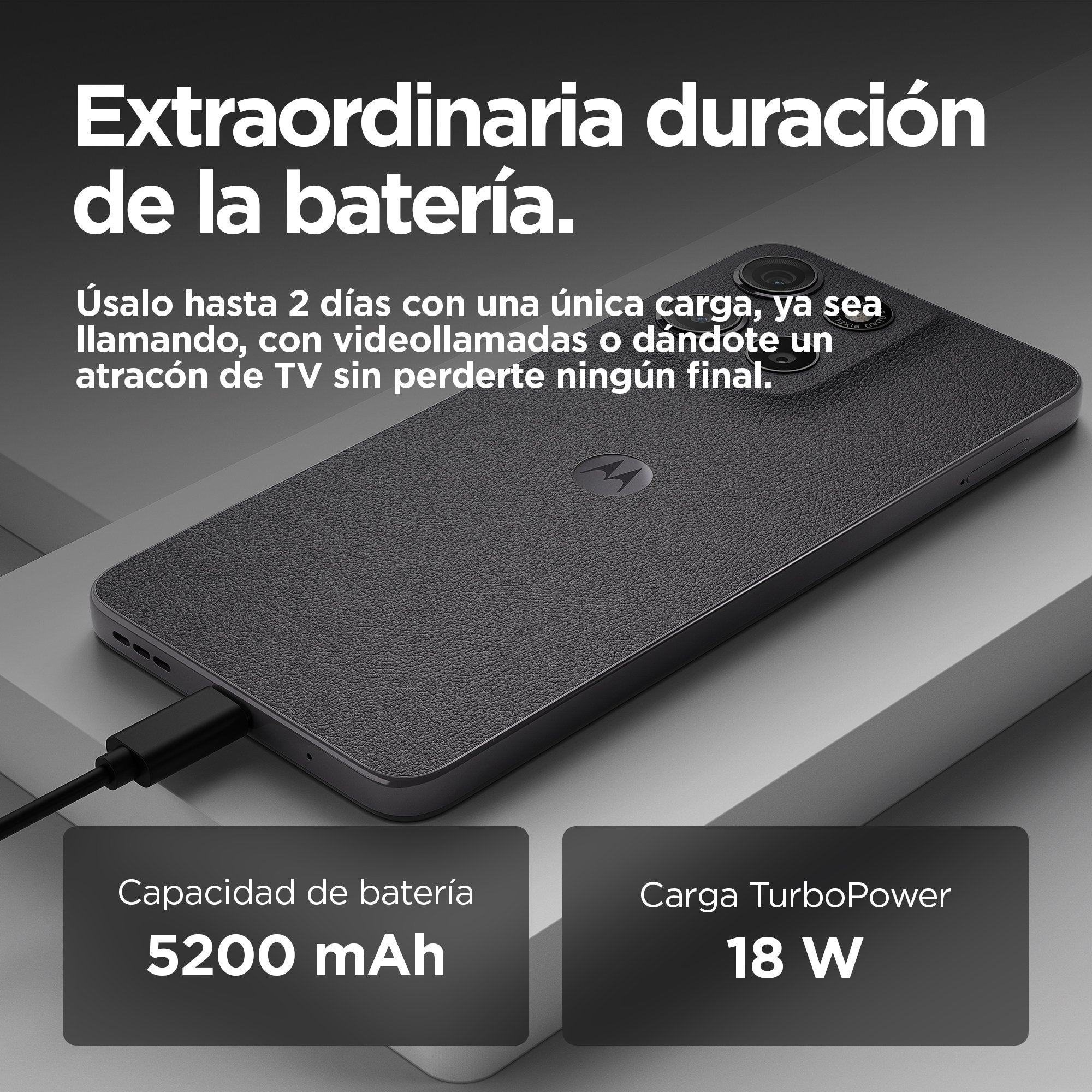 EAN 0840023284977 - Motorola moto g15 17,1 cm (6.72") SIM doble Android 15 4G USB Tipo C 8 GB 256 GB 5200 mAh Gris imagen 15