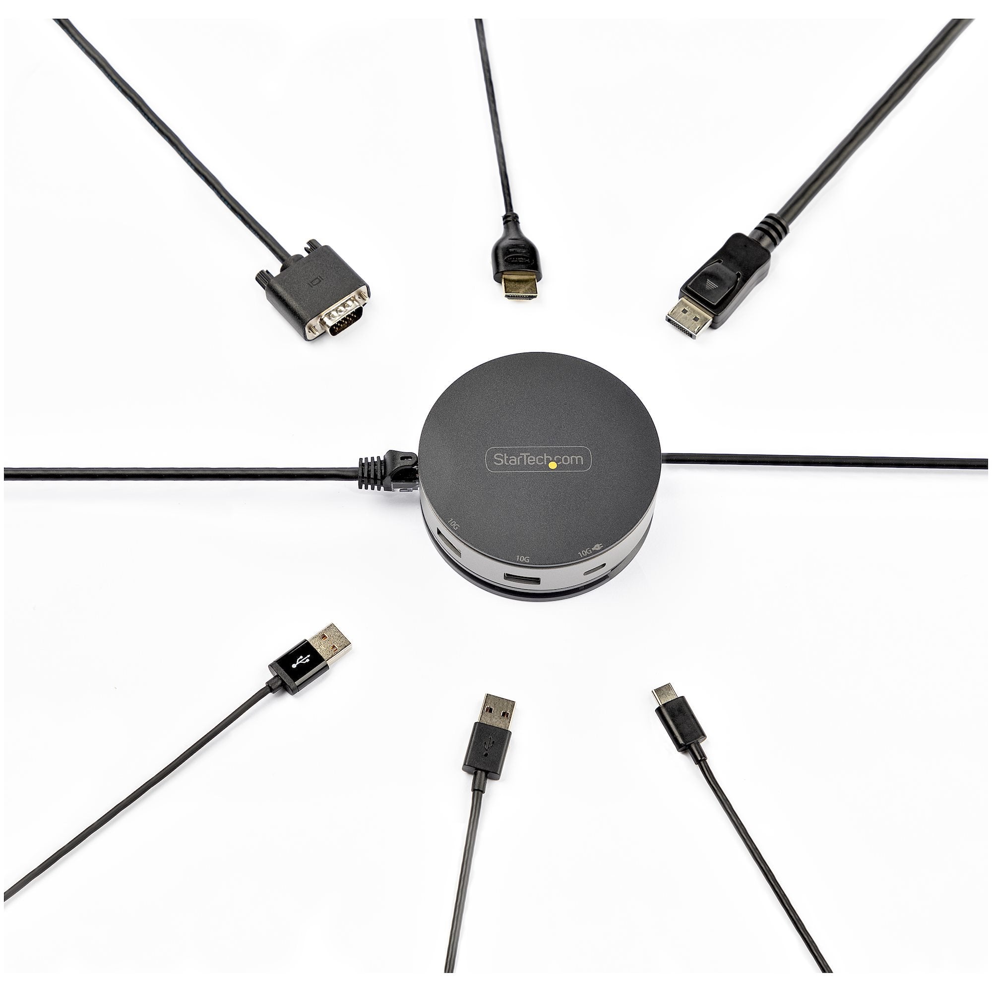 Startech Docking Station Usb-C Hdmi Dp O Vga