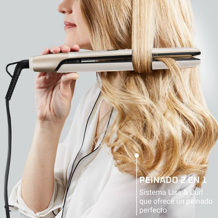 Rowenta Sf4633f0 Express Shine Hair Straightener, Beige